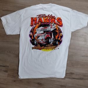 Jacksonville Illinois Bobby hawks racing shirt